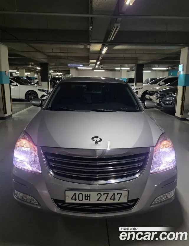 RENAULT KOREA SM7 NEW ART 2008 — 122 850 км, серебристо-серый, Корея — под ключ — фото 3