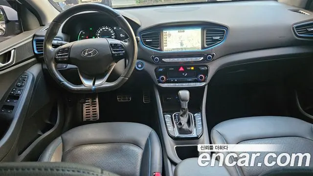 HYUNDAI IONIQ HYBRID 2017 — 95 702 км, белый, Корея — под ключ — фото 7