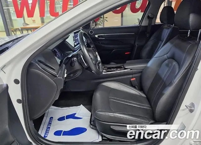 HYUNDAI SONATA 2022 — 34 856 км, белый, Корея — под ключ — фото 6