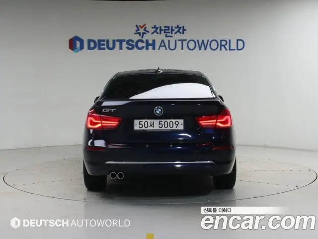 BMW 3 SERIES GT 2018 — 80 870 км, синий, Корея — под ключ — фото 4