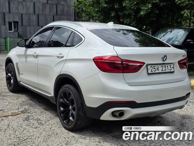 BMW X6 2015 — 209 466 км, белый, Корея — под ключ — фото 2