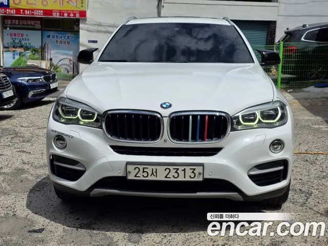 BMW X6 2015 — 209 466 км, белый, Корея — под ключ — фото 5