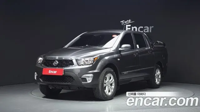 KGM KORANDO SPORTS 2017 — 129 311 км, серый, Корея — под ключ — фото 1