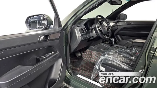 KGM REXTON SPORTS KHAN 2022 — 90 510 км, тёмно-зелёный, Корея — под ключ — фото 10