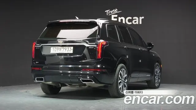CADILLAC XT6 2021 — 46 685 км, чёрный, Корея — под ключ — фото 2