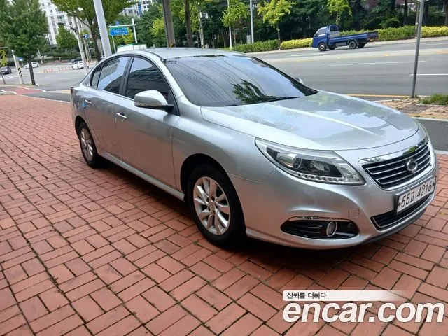 RENAULT KOREA SM5 PLATINUM 2014 — 130 600 км, серебристый, Корея — под ключ — фото 2