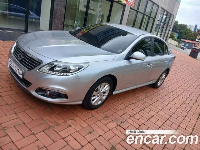 RENAULT KOREA SM5 PLATINUM 2014 — 130 600 км, серебристый, Корея — под ключ — фото 3