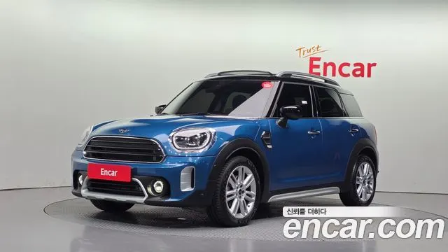 MINI COOPER COUNTRYMAN 2023 — 14 608 км, синий, Корея — под ключ — фото 1