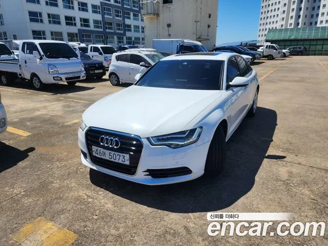 AUDI A6 2015 — 291 459 км, белый, Корея — под ключ — фото 11