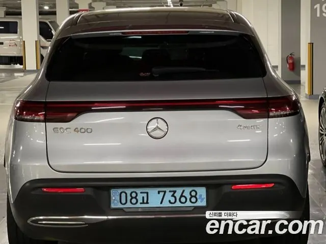 MERCEDES-BENZ EQC N293 2020 — 53 500 км, серебристый, Корея — под ключ — фото 2