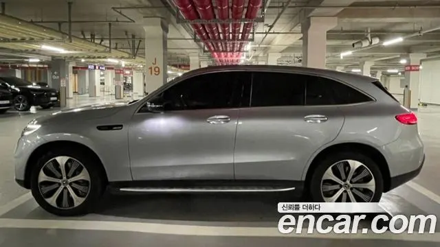 MERCEDES-BENZ EQC N293 2020 — 53 500 км, серебристый, Корея — под ключ — фото 3