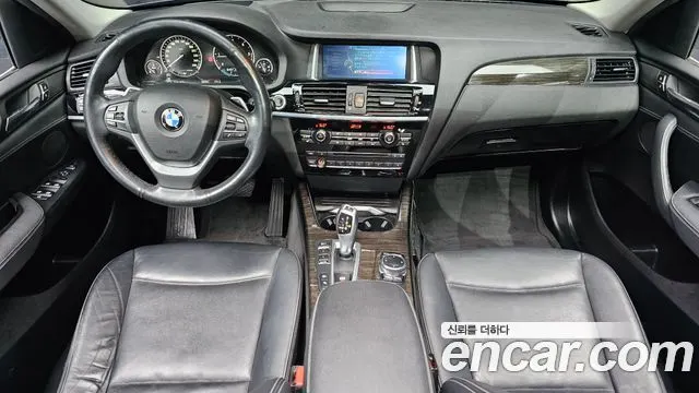 BMW X4 2015 — 98 395 км, синий, Корея — под ключ — фото 7