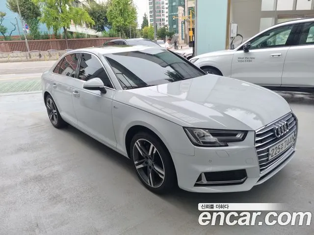 AUDI A4 2019 — 62 891 км, белый, Корея — под ключ — фото 3