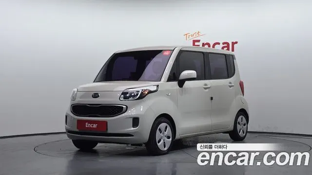 KIA RAY 2017 — 145 555 км, белый-перламутр, Корея — под ключ — фото 1