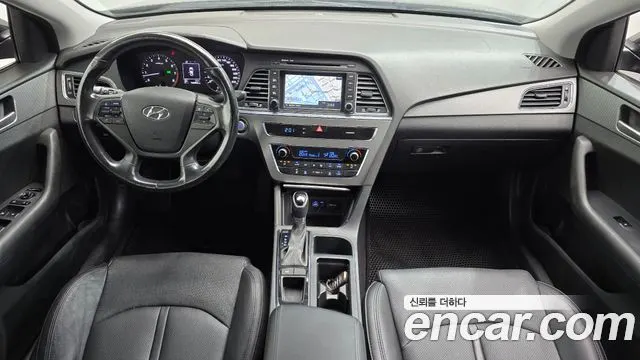 HYUNDAI SONATA 2015 — 106 850 км, чёрный, Корея — под ключ — фото 7