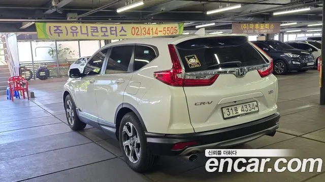 HONDA CR-V 2019 — 90 500 км, белый, Корея — под ключ — фото 2