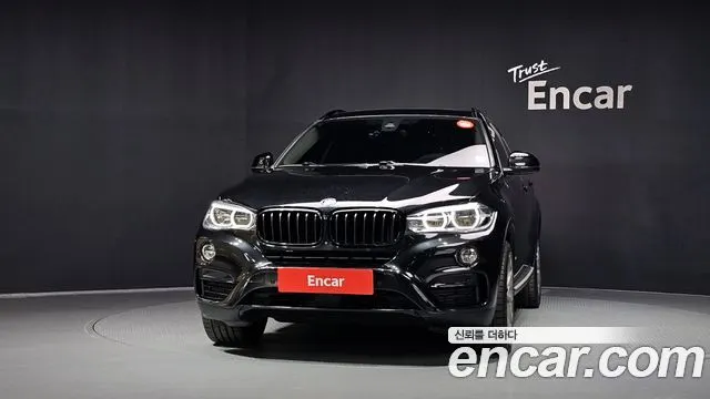BMW X6 2018 — 97 470 км, чёрный, Корея — под ключ — фото 3