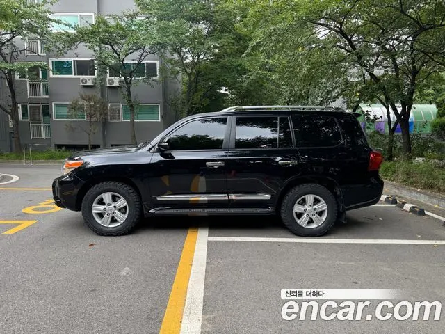 TOYOTA LAND CRUISER 2014 — 94 000 км, чёрный, Корея — под ключ — фото 4