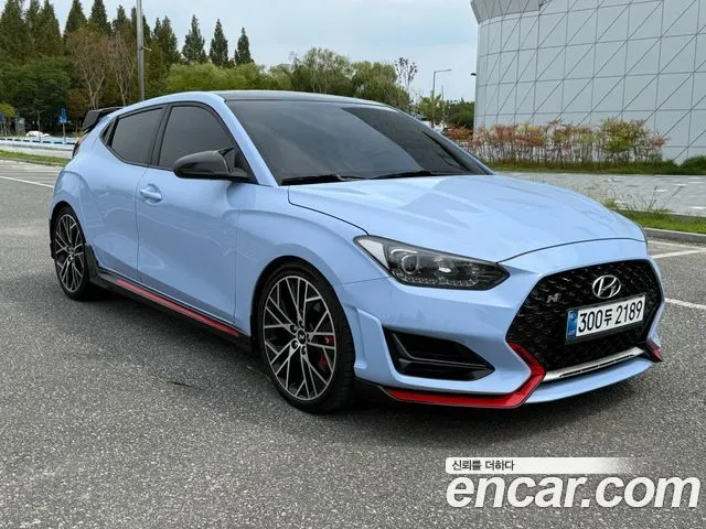 HYUNDAI VELOSTER 2019 — 122 200 км, голубой, Корея — под ключ — фото 8