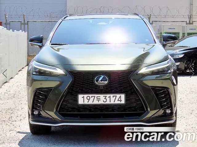 LEXUS NX450H+ 2024 — 41 252 км, тёмно-зелёный, Корея — под ключ — фото 3