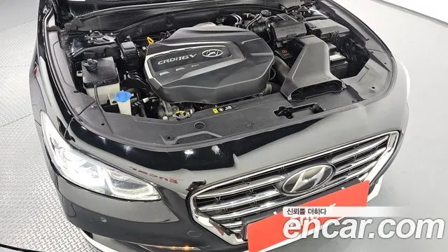 HYUNDAI GRANDEUR 2018 — 130 388 км, чёрный, Корея — под ключ — фото 6