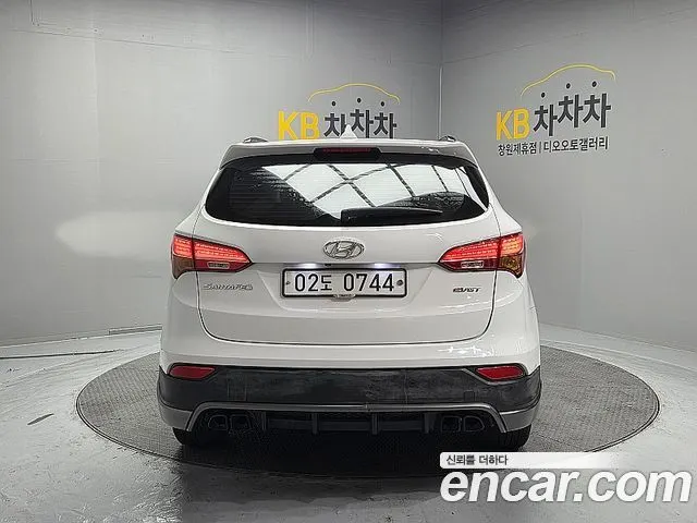 HYUNDAI SANTA FE 2015 — 240 030 км, белый, Корея — под ключ — фото 6