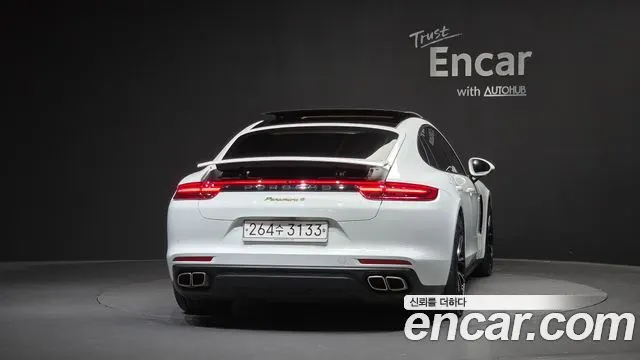 PORSCHE PANAMERA 2018 — 66 461 км, белый, Корея — под ключ — фото 4