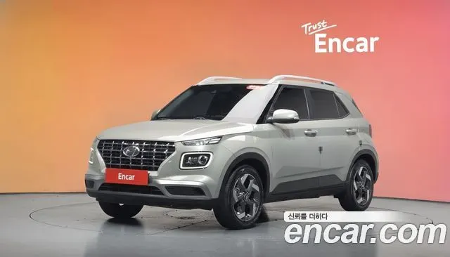 HYUNDAI VENUE 2020 — 116 525 км, светло-золотистый, Корея — под ключ — фото 2