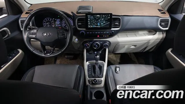 HYUNDAI VENUE 2020 — 116 525 км, светло-золотистый, Корея — под ключ — фото 7