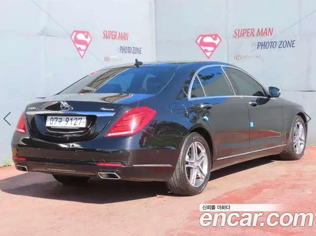 MERCEDES-BENZ S-CLASS W222 2015 — 207 813 км, чёрный, Корея — под ключ — фото 3