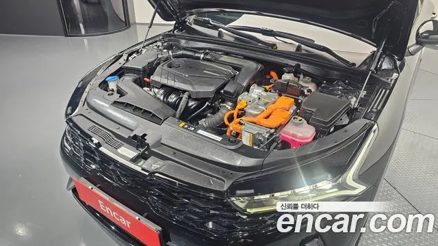 KIA K5 HYBRID 2022 — 99 907 км, чёрный, Корея — под ключ — фото 6