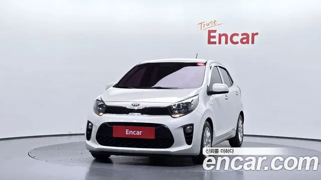 KIA MORNING 2017 — 108 305 км, белый-перламутр, Корея — под ключ — фото 3