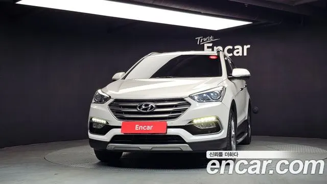 HYUNDAI SANTA FE 2016 — 183 667 км, белый, Корея — под ключ — фото 3