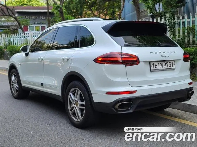PORSCHE CAYENNE 2015 — 75 116 км, белый, Корея — под ключ — фото 2
