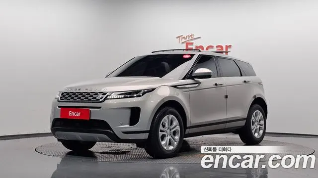 LAND ROVER RANGE ROVER EVOQUE 2022 — 40 638 км, серебристо-серый, Корея — под ключ — фото 1