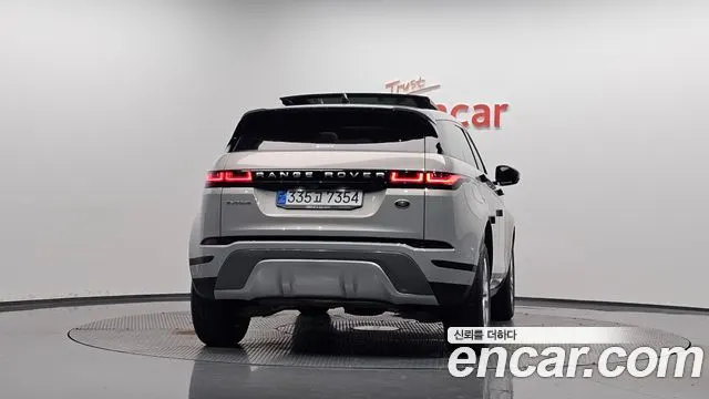 LAND ROVER RANGE ROVER EVOQUE 2022 — 40 638 км, серебристо-серый, Корея — под ключ — фото 4