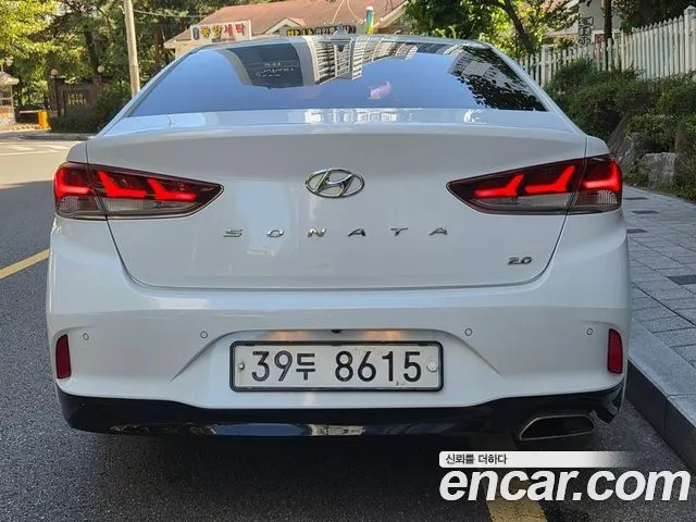 HYUNDAI SONATA HYBRID 2018 — 154 826 км, белый, Корея — под ключ — фото 4