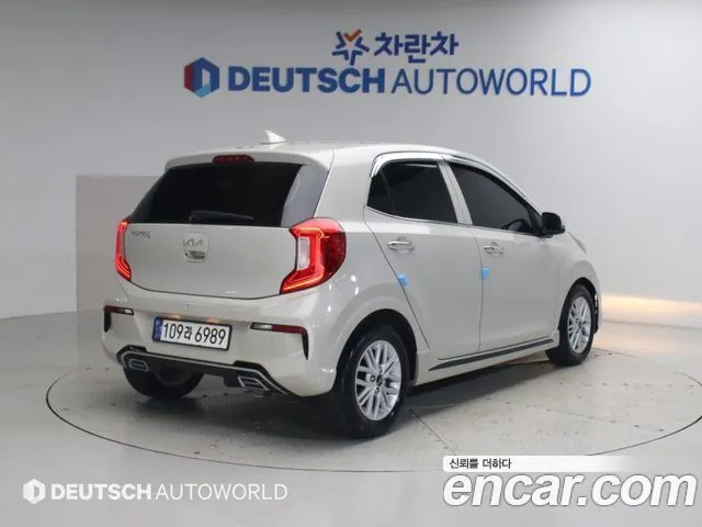 KIA MORNING URBAN 2023 — 48 478 км, белый-перламутр, Корея — под ключ — фото 2