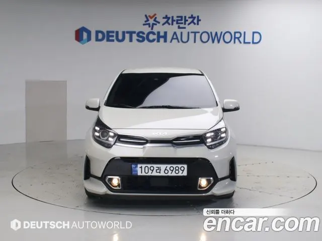 KIA MORNING URBAN 2023 — 48 478 км, белый-перламутр, Корея — под ключ — фото 3