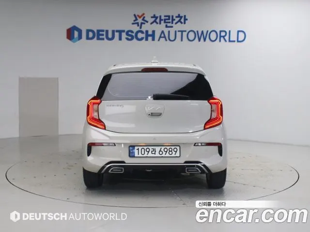 KIA MORNING URBAN 2023 — 48 478 км, белый-перламутр, Корея — под ключ — фото 4