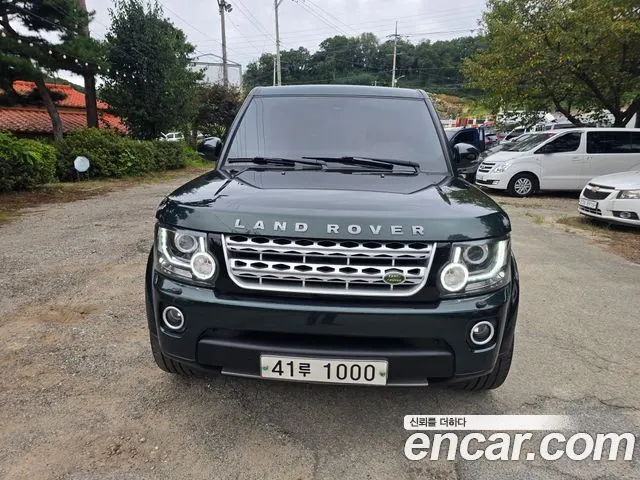 LAND ROVER DISCOVERY 4 2010 — 135 125 км, тёмно-зелёный, Корея — под ключ — фото 1