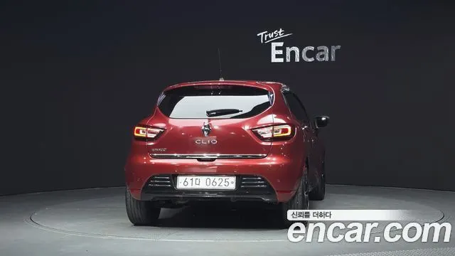RENAULT KOREA CLIO 2019 — 85 805 км, красный, Корея — под ключ — фото 4