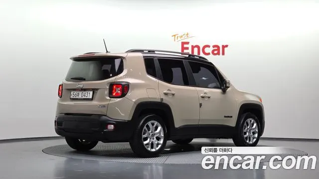 JEEP RENEGADE 2016 — 133 297 км, белый-перламутр, Корея — под ключ — фото 2