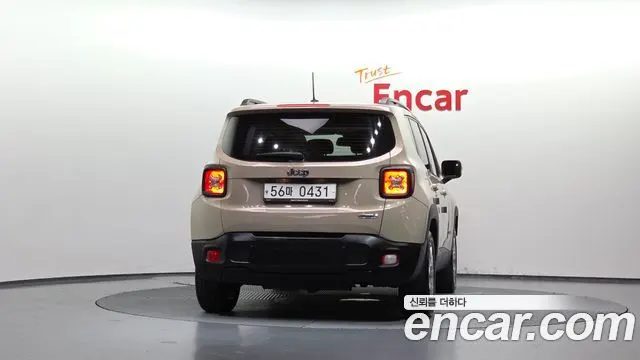 JEEP RENEGADE 2016 — 133 297 км, белый-перламутр, Корея — под ключ — фото 4