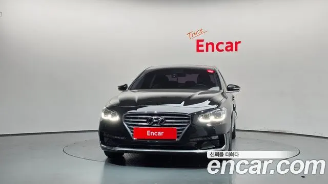 HYUNDAI GRANDEUR HYBRID 2018 — 73 823 км, чёрный, Корея — под ключ — фото 3