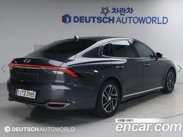 HYUNDAI GRANDEUR 2021 — 52 691 км, серебристо-серый, Корея — под ключ — фото 2