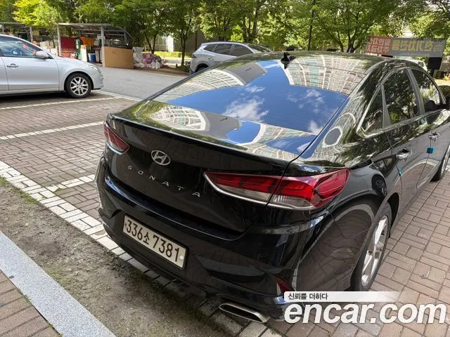 HYUNDAI SONATA 2019 — 247 418 км, чёрный, Корея — под ключ — фото 2