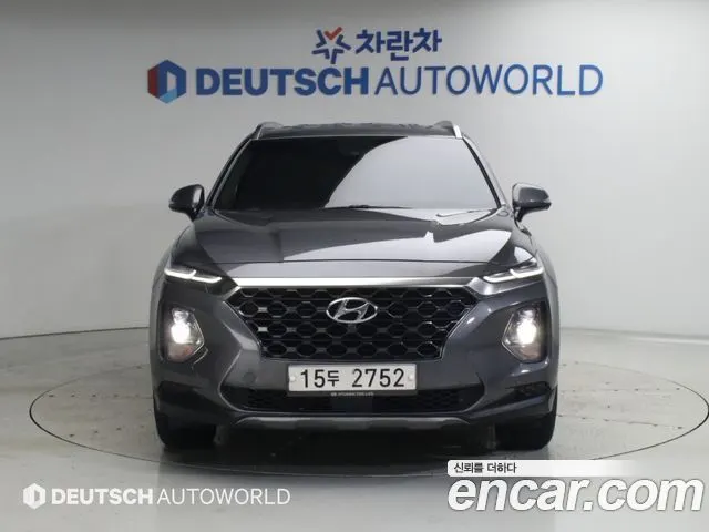 HYUNDAI SANTA FE 2019 — 125 532 км, серый, Корея — под ключ — фото 11