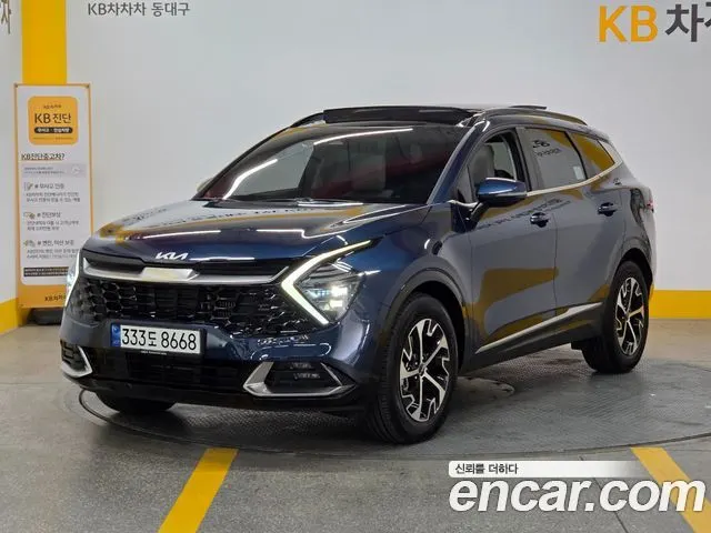 KIA SPORTAGE HYBRID 2024 — 91 646 км, синий, Корея — под ключ — фото 3
