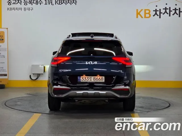 KIA SPORTAGE HYBRID 2024 — 91 646 км, синий, Корея — под ключ — фото 4
